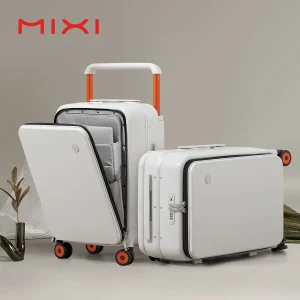 Mixi New Design Wide Handle Suitcase Men Carry-On Luggage Women Travel Trolley Case 20 Inch Cabin